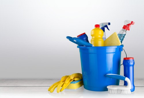 Cleaner maintaining a kitchen in Richmond Upon Thames
