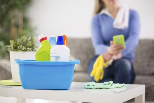Carpet cleaning for a staircase and hallway in a local property
